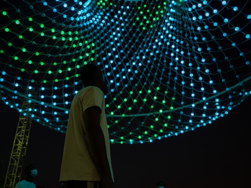 Parabolic Lightcloud