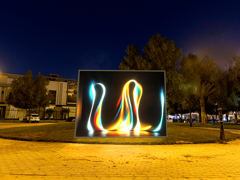 With Light I Create a Hand of Love and Extend it to You