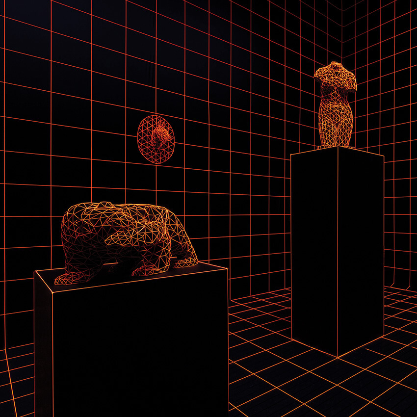 View Tracing #5 “LABYRINTH”, 2024