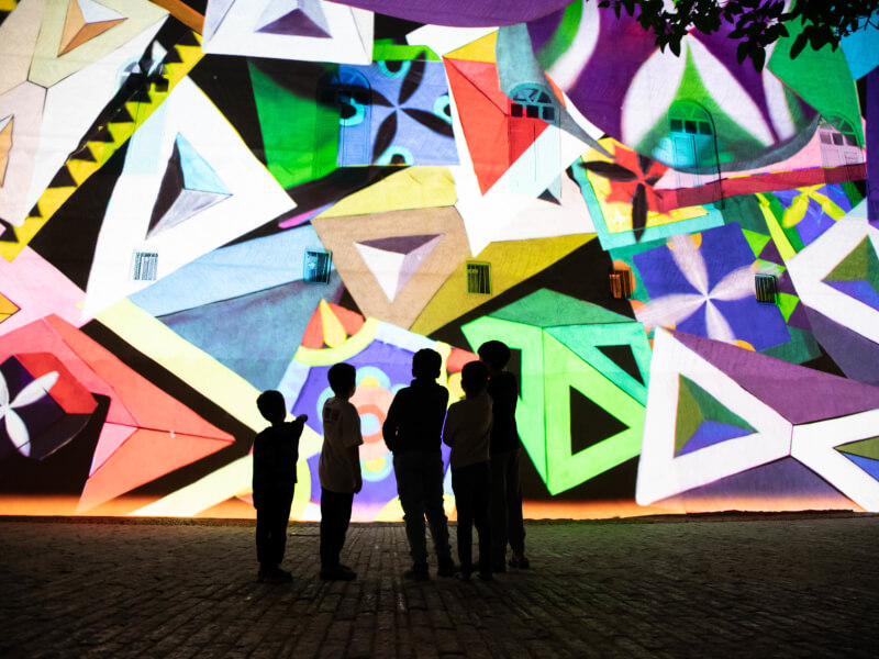 Ink Art: Painting the Universe and Galaxies